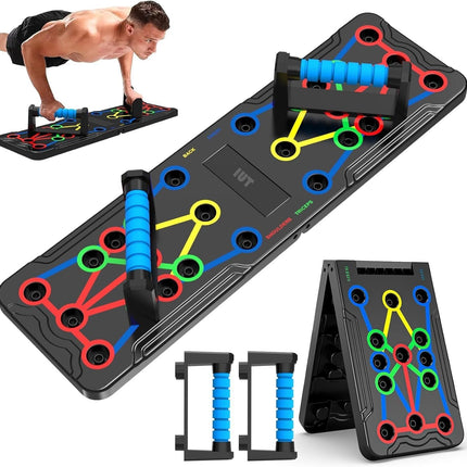 Home Workout Push Up Board – Multi-Position System for Strength & Fat Burn