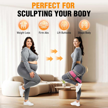 Fabric Resistance Bands for Workouts: Booty Bands for Legs, Glutes, Pilates & Yoga