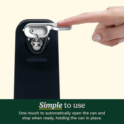 Electric Can Opener One Touch Automatic Opener with Magnetic Lid Holder
