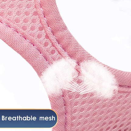 Dog Harness & Leash Set – No Pull, Reflective Soft Mesh for Small to Large Dogs