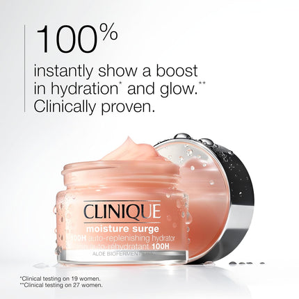 Moisture Surge 100H Oil-Free Face Moisturizer, Hyaluronic Acid, Aloe & Vitamins C E
