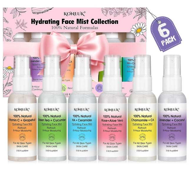 Skincare Face Mist Kit – Hydrating & Soothing Facial Spray for Glass Skin