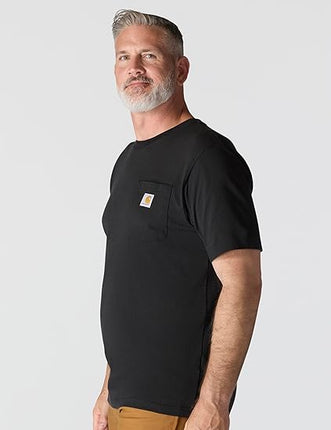 Men’s K87 Iconic Pocket Tee Classic Fit Cotton Short Sleeve T-Shirt Size Large