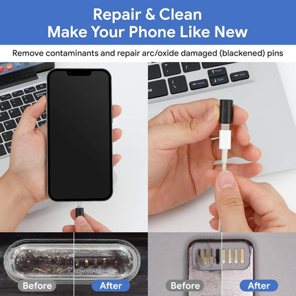 Phone Cleaning & Repair Kit – Lightning & USB-C Port Tools for iPhone & iPad