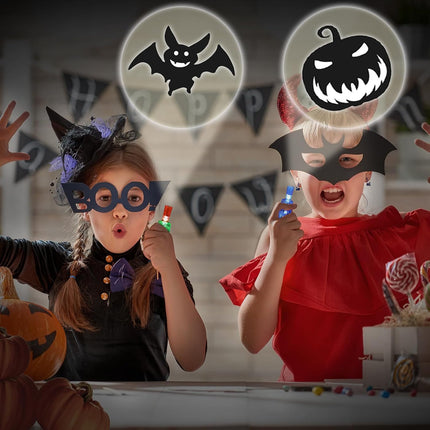 36-Piece Halloween LED Finger Lights, Light-Up Toys, Party Favors & Goody Bag Fillers