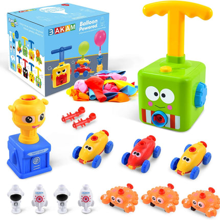 Frog Balloon Powered Car Toy STEM Learning Gift for Boys Girls Ages 3+