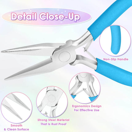 Jewelry Making Pliers Set – Shynek Tools for Wire Wrapping, Beading & Repair