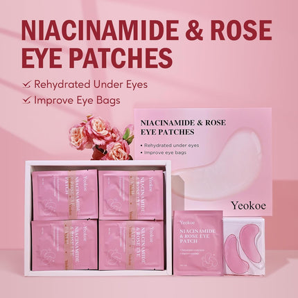 20 Pairs Eye Mask Patches for Dark Circles Puffy Eyes Skin Care Treatment