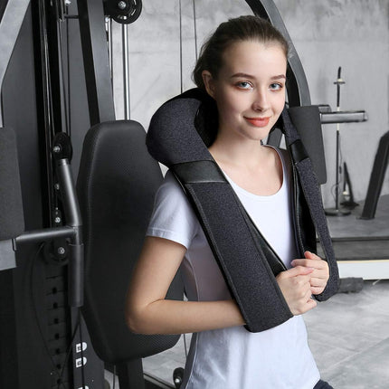 Electric Neck Massager Deep Tissue Shoulder Back Massage with Heat