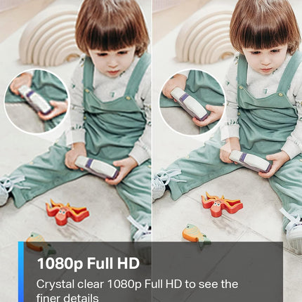 Tapo C100 1080P WiFi Security Camera Motion Detection 2 Way Audio Indoor