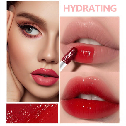 Long-Lasting Waterproof Lip Stain, High Pigment Lip Tint, Liquid Lipstick Makeup