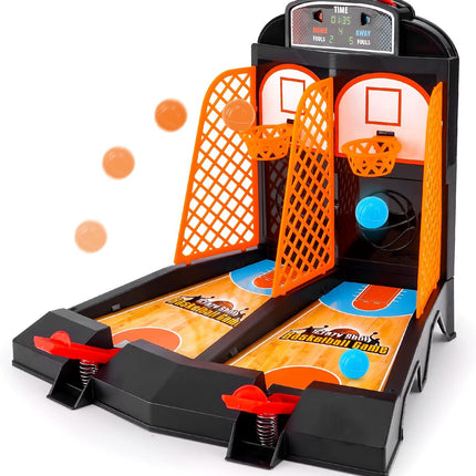 Tabletop Mini Basketball Game Desk Toy for Kids Birthday Gift Ages 8+