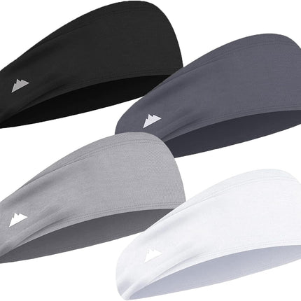 Men's and Women's Sweat Headband Moisture Wicking Athletic Sports Band for Running
