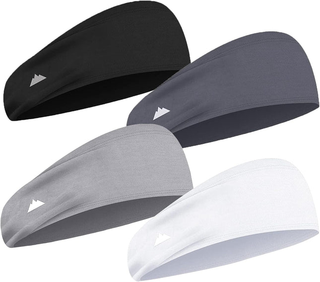 Men's and Women's Sweat Headband Moisture Wicking Athletic Sports Band for Running