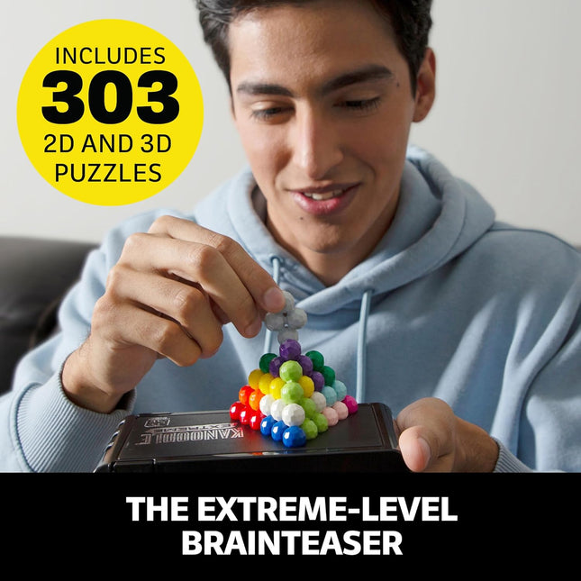 Kanoodle Extreme 3D Logic Puzzle Brain Game Single Player Challenge