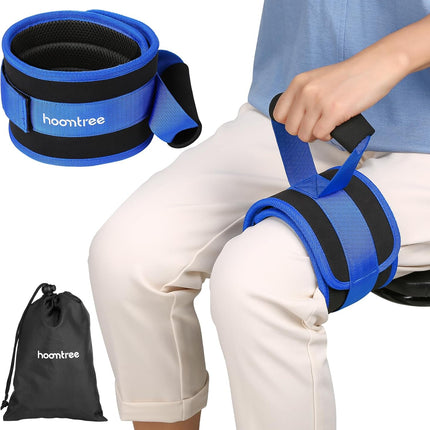 Leg Lifter Strap with Padded Handle for Bed Car Wheelchair Mobility Aid