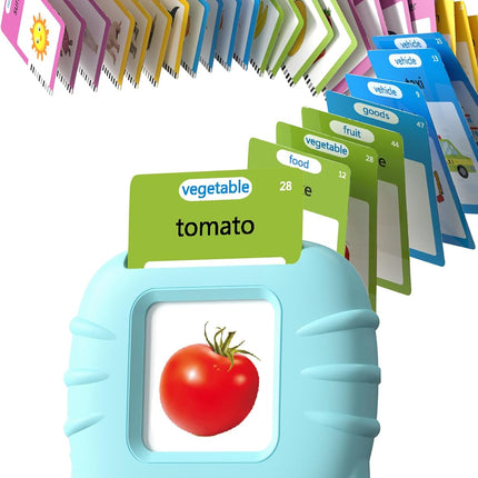 Talking Flash Cards for Toddlers with 224 Words Montessori Learning Toy