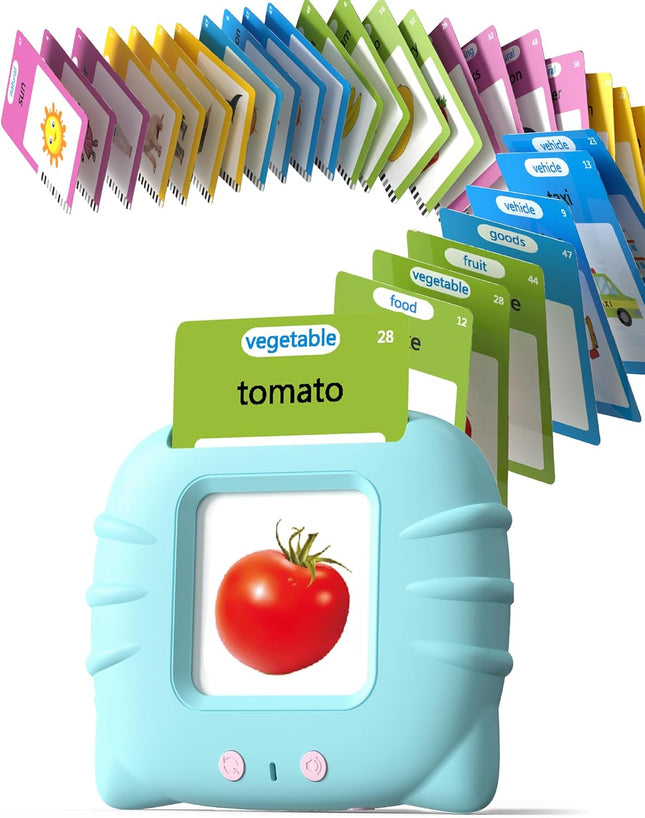 Talking Flash Cards for Toddlers with 224 Words Montessori Learning Toy