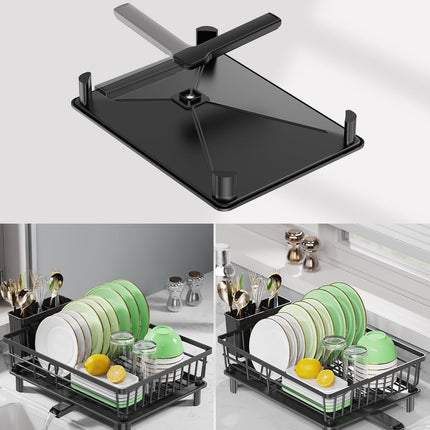 Dish Drying Rack for Kitchen Counter, Anti-Rust Stainless Steel Drainer