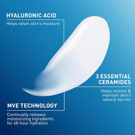 Daily Moisturizing Lotion for Dry Skin with Hyaluronic Acid & Ceramides