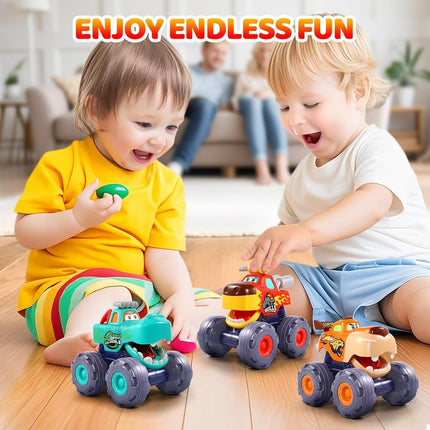 Pull Back Monster Truck Toys – Car Toy for Toddlers 1–3 Years
