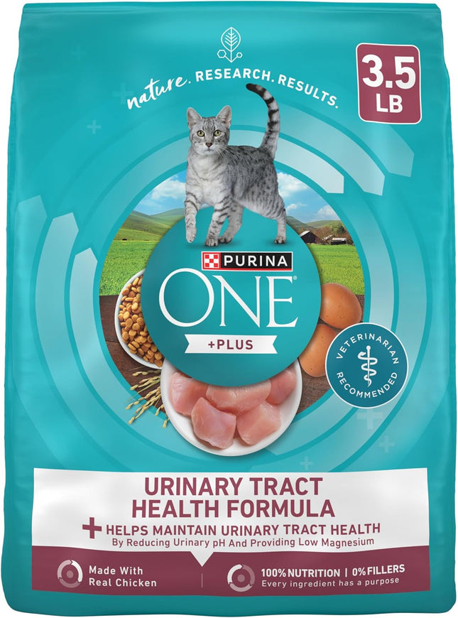 High Protein Dry Cat Food – +Plus Urinary Tract Health, 3.5 lb Bag