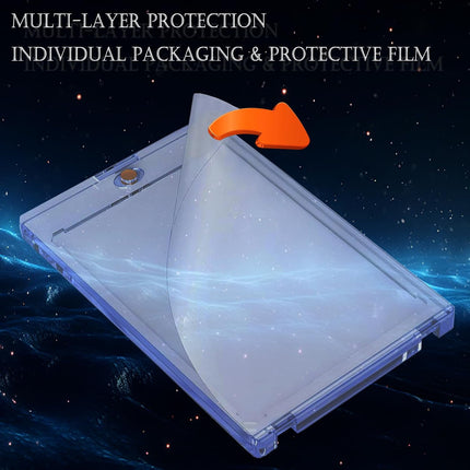 10-Pack 35PT Magnetic Card Holders, Ultra Clear UV Protective Trading Card Cases