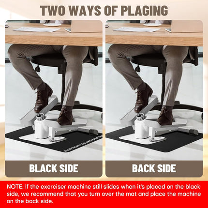Under Desk Elliptical Mat Non Slip Exercise Equipment Floor Protector