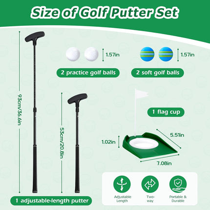 Golf Club Cleaning Kit Brush Towel Divot Tool Groove Sharpener Ball Marker