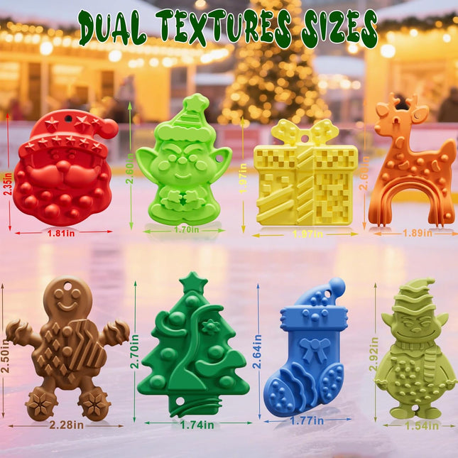 Christmas Sensory Toys for Kids – Fidget & Worry Stones for Anxiety