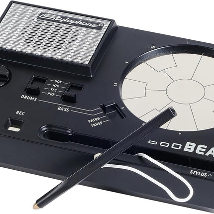 Beat Compact Stylus Drum Machine – 4 Drum Kits & 4 Bass Sounds, Loop Maker