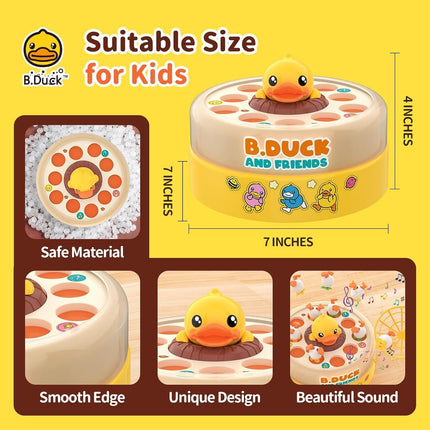 Bounce Catch Duck Game Interactive Family Board Toy for Kids Ages 3-7