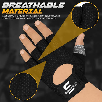 Workout Gloves for Men Women Weight Lifting Gym Fitness Cycling Gloves