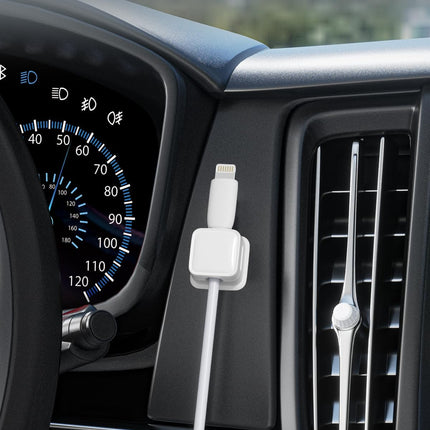 8PCS Magnetic Cord Holders, Strong Adhesive Cable Organizer for Charging Wires
