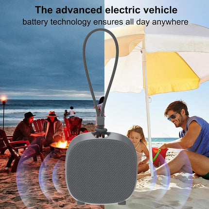 Portable Bluetooth Speaker, TWS, IPX5 Waterproof, Deep Bass, Long Playtime