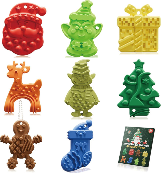 Christmas Sensory Toys for Kids – Fidget & Worry Stones for Anxiety