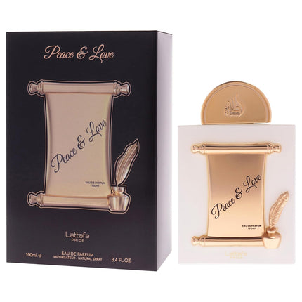 Lattafa Pride Peace & Love Perfume Unisex 100ml Eau de Parfum Fruity Floral Fragrance