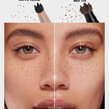 2-in-1 Freckle Pen with Blush, Waterproof Long-Lasting Sun-Kissed Makeup, Quick-Dry