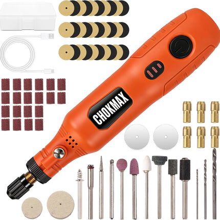 Mini Rotary Tool Kit 72 Accessories Type C Charging for Sanding Polishing