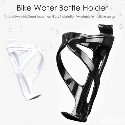 2-Pack Bike Water Bottle Holders, Ultra-Light Cages with Stainless Steel Screws, Black