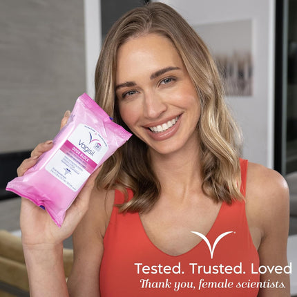 Odor Block Feminine Wipes – Daily Freshening, Hypoallergenic, 3 Pack