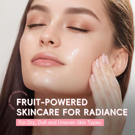 Valentine’s Day Watermelon Niacinamide Skincare Set: Serum, Masks & Lip Care