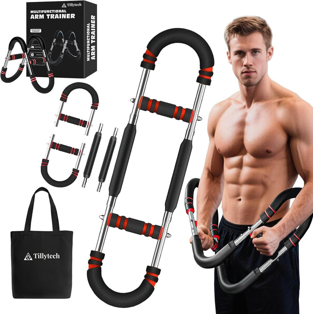 Twister Arm Trainer – Adjustable 66-110lbs Chest & Strength Workout Equipment