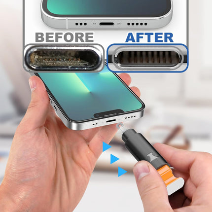 iPhone Cleaning Kit, Charging Port & AirPod Cleaner, Multi-Tool, Portable Case