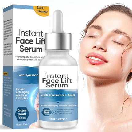 Instant Face Lift Serum – 2-Minute Skin Tightening with Hyaluronic Acid