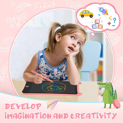 2-Pack LCD Writing Tablet for Toddlers – Travel, Drawing & Easter Basket Gifts