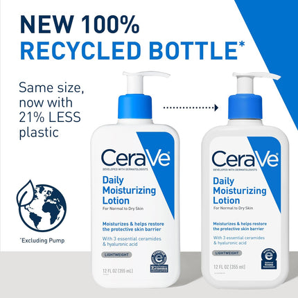 Daily Moisturizing Lotion for Dry Skin with Hyaluronic Acid & Ceramides