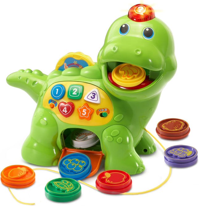 Green Chomp and Count Dino Counting Educational Toy for Toddlers