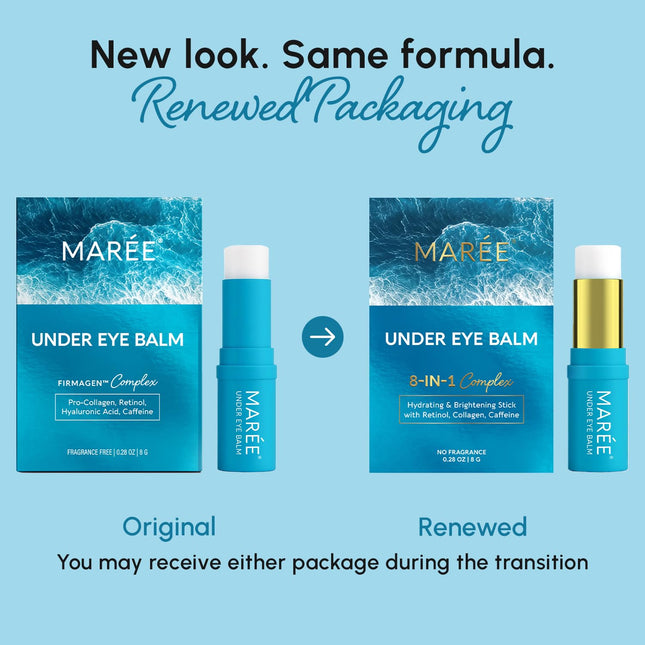Hydrating Under Eye Balm Stick – Retinol & Caffeine for Dark Circles