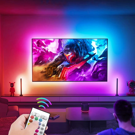13.1FT TV Backlights LED Strip, RGB Lights with App Remote & Music Sync